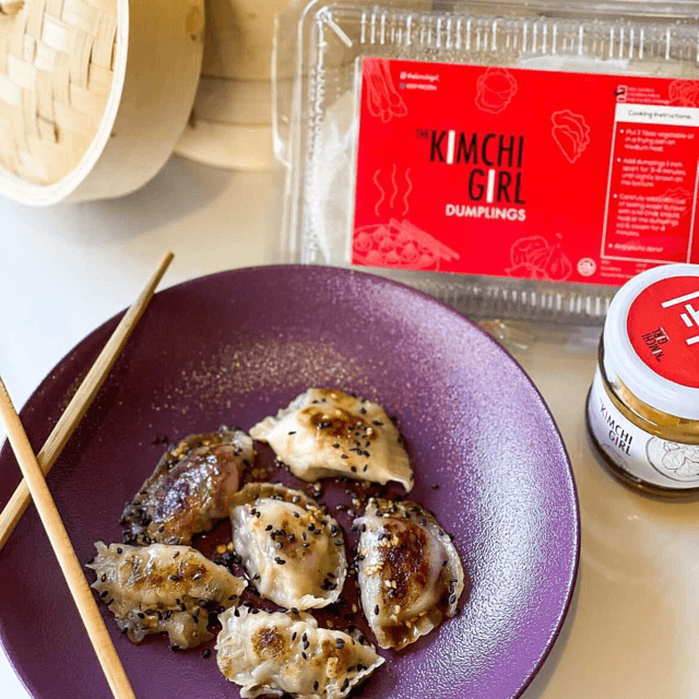 Veal & Kimchi Dumplings