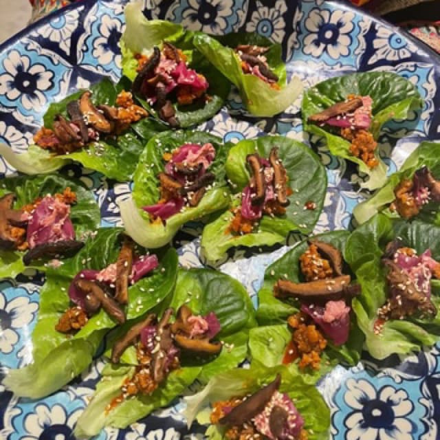 Lettuce Wrap Platter (serves 2-3)