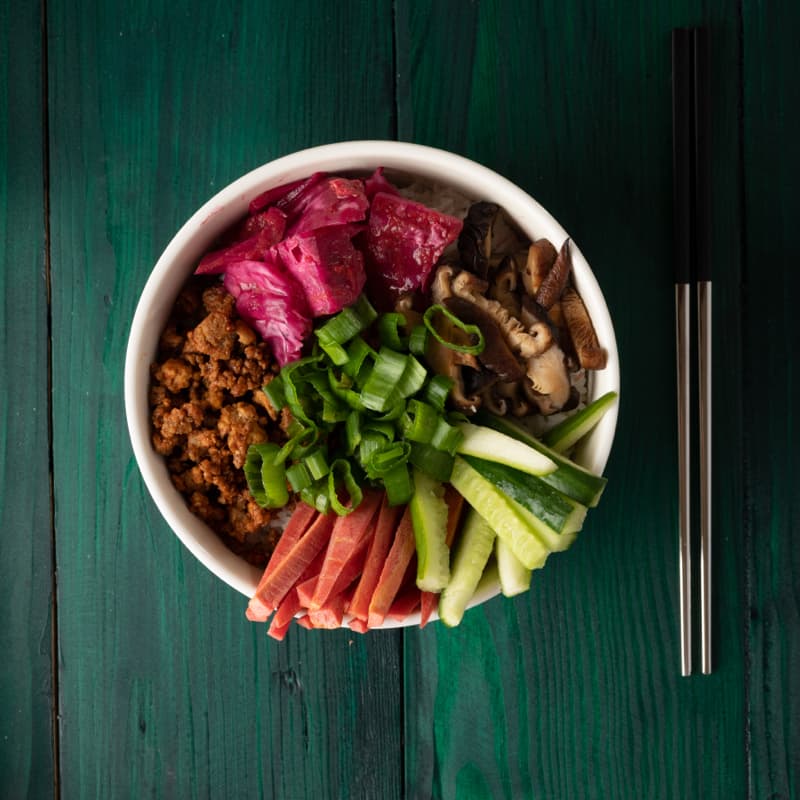 Beef Bibimbap Rice Bowl