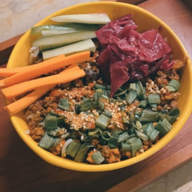 Chicken Bibimbap Rice Bowl