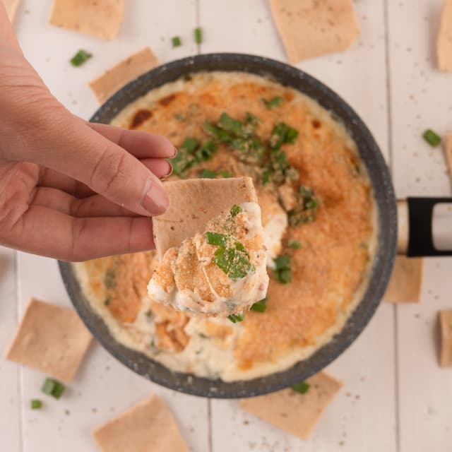 Hot 4 Cheese Dip (serves 5-6)