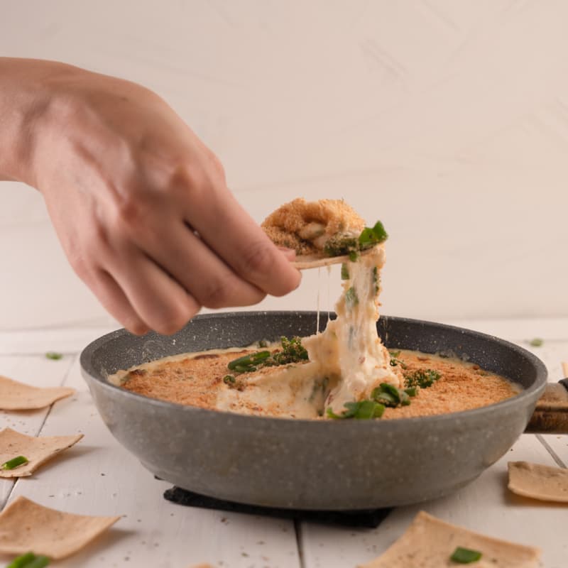 Hot 4 Cheese Dip (serves 5-6)