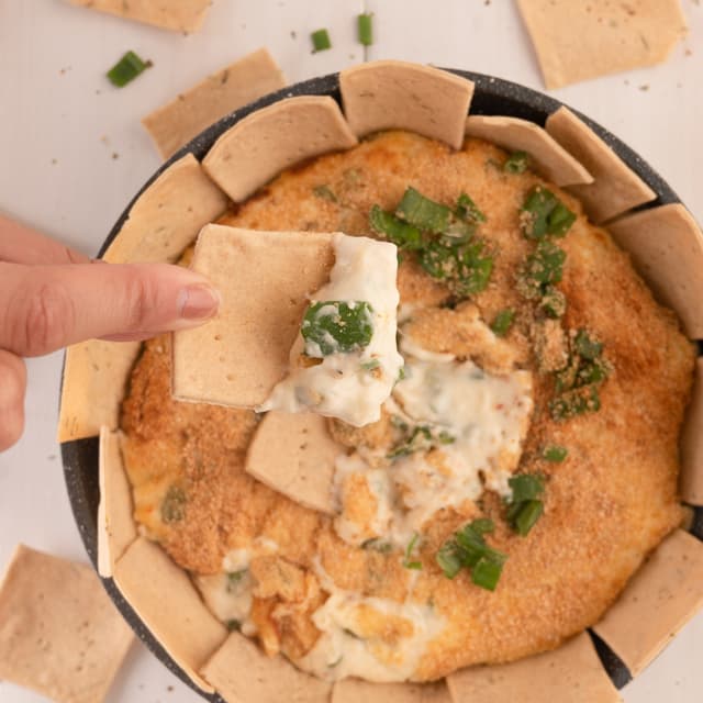 Hot 4 Cheese Dip (serves 3-4)